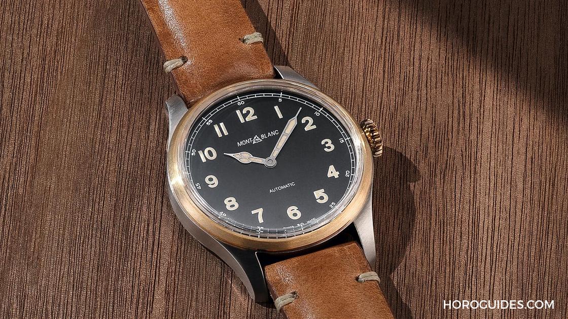 MONTBLANC - 1858 - 116241 - 這只青銅錶不太一樣？現代的老件浪漫