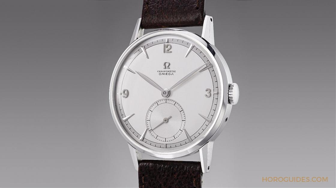 OMEGA - 晉身百萬瑞郎拍賣俱樂部，史上最貴的OMEGA誕生