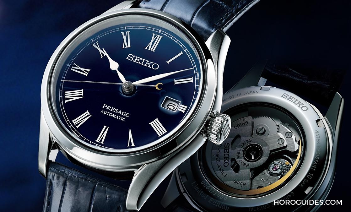 SEIKO - PRESAGE - SPB069J1 - 月亮出來了,你看SEIKO的藍面特有巧思