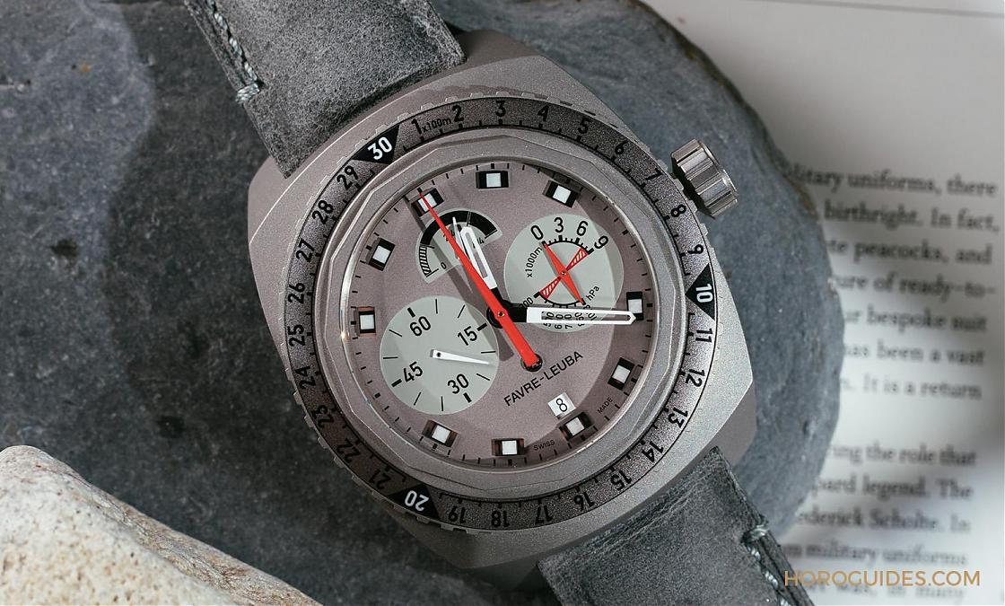 FAVRE-LEUBA - RAIDER - 00.10105.06.45.45 - 隨身測高專家,地表最強高度腕錶-Raider BIVOUAC 9000
