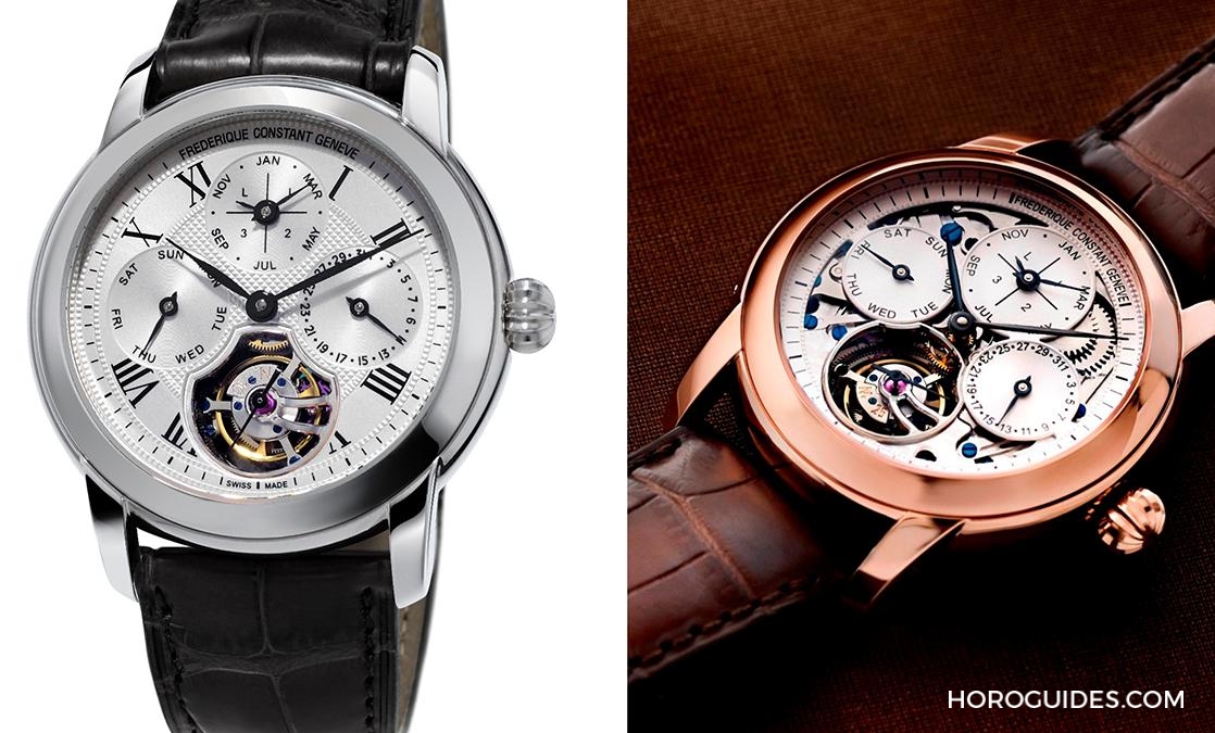 FRÉDÉRIQUE CONSTANT - 自家機芯 - FC-975MC4H6 - 慶祝康斯登創立30周年,推出高性價比限量版陀飛輪萬年曆腕錶