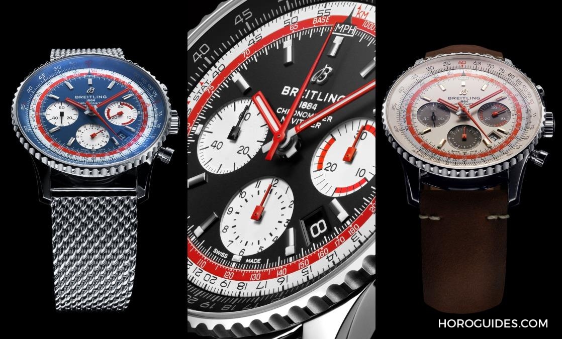 BREITLING - NAVITIMER - AB01219A1G1X1 - Navitimer 1 B01航空公司特別版腕錶，三款限量新作限時販售！