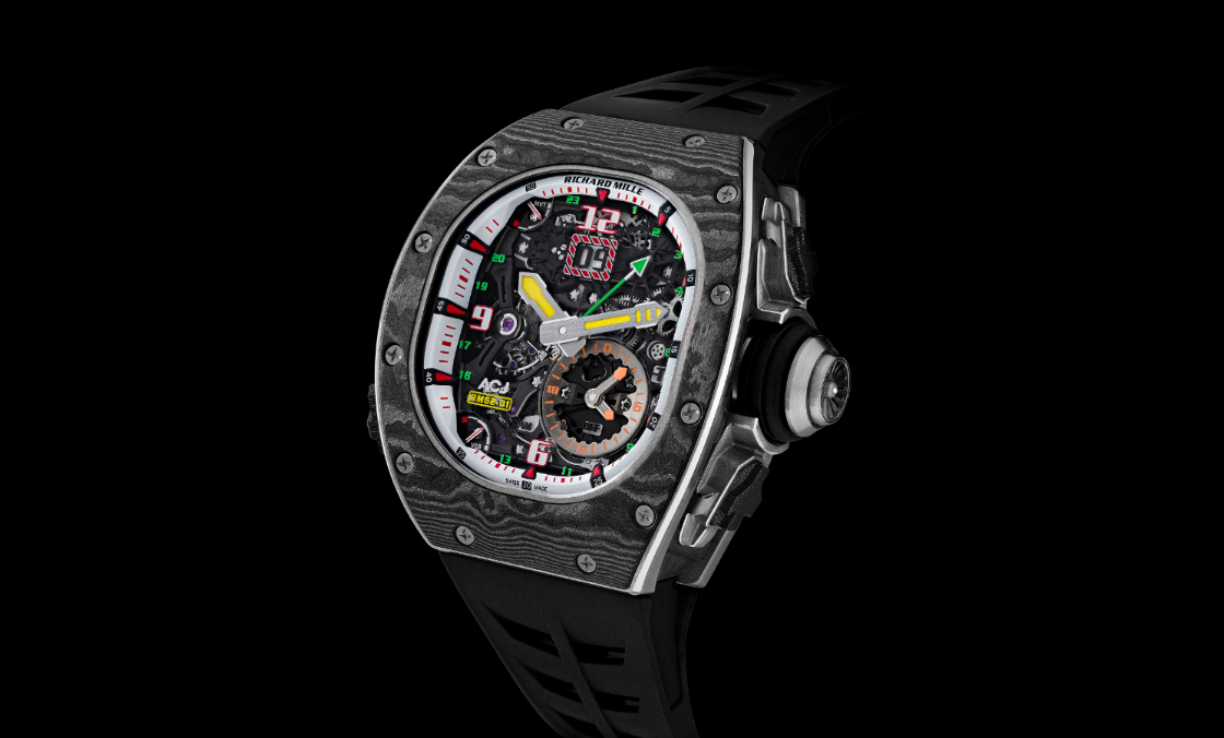RICHARD MILLE - LIMITED EDITION - RM 62-01 - 全新複雜大作登場 | RM 62-01 ACJ 陀飛輪振動鬧鈴腕錶