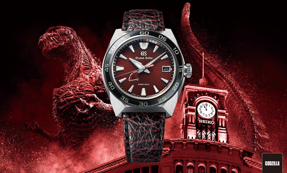 GRAND SEIKO - SPORT - SBGA405 - 怪獸級腕錶登陸！Grand Seiko聯名傳奇巨獸Godzilla推出限量錶