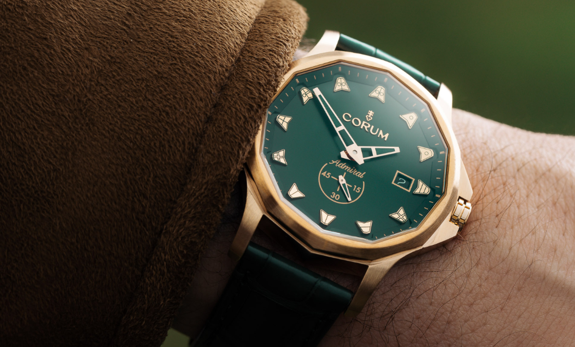 CORUM - ADMIRAL - A395/04035 - 純粹海事風味,CORUM Admiral 海軍上將青銅腕錶