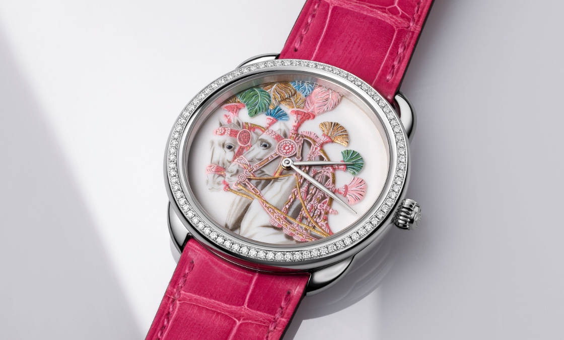 HERMES - ARCEAU - (Arceau Harnais français remix) - 腕上光車駿馬|愛馬仕Arceau Harnais Français Remix工藝錶