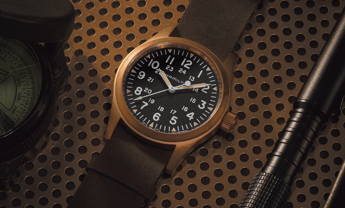 HAMILTON - KHAKI FIELD - H69459530 - 青銅、軍用風,雙重魅力加持|漢米爾頓Khaki Field卡其野戰系列青銅機械腕錶