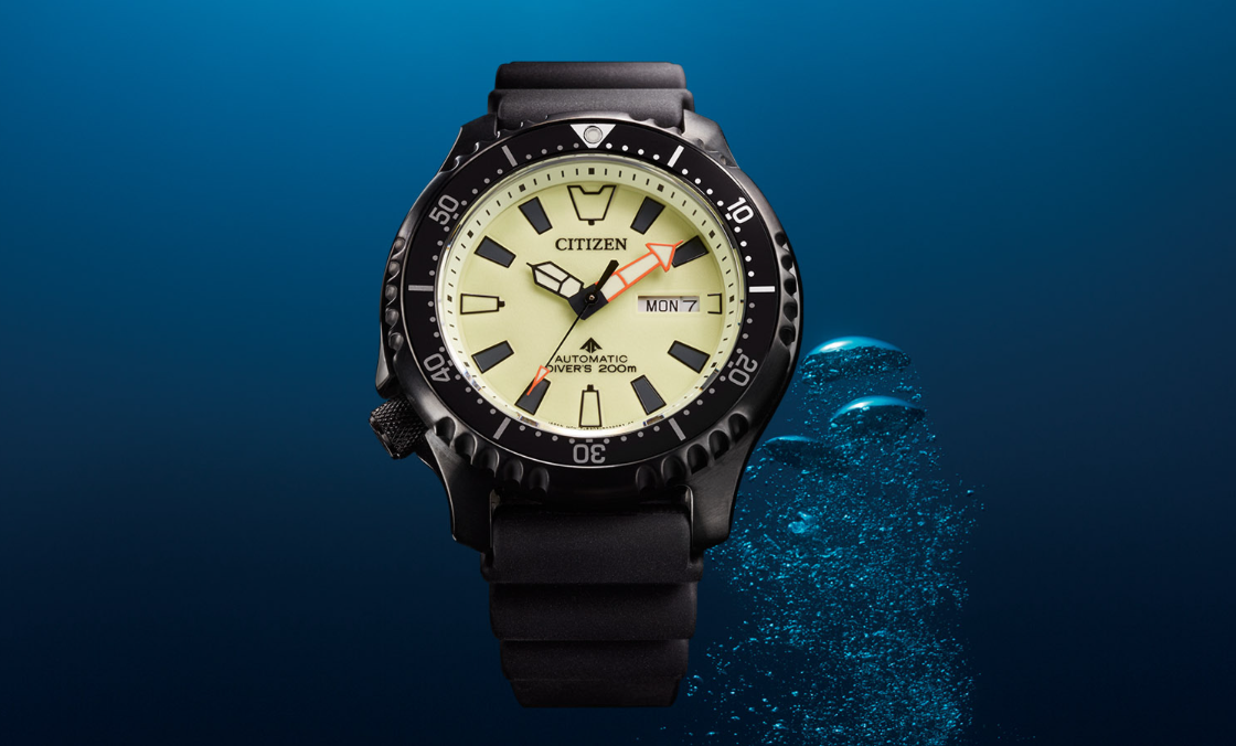 鋼鐵黑袍，帥氣新裝｜CITIZEN Promaster NY013系列潛水錶 亞洲限定