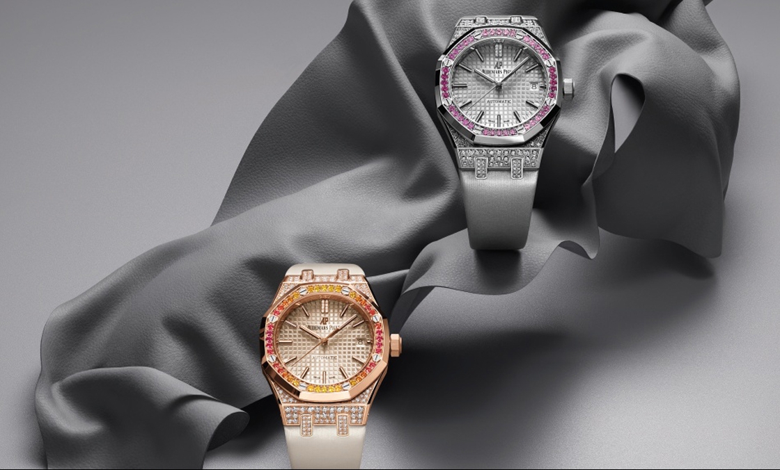 AUDEMARS PIGUET - ROYAL OAK - 15452BC.ZY.D007VE.01 - 漸層寶石流光,愛彼皇家橡樹自動上鍊37毫米腕錶