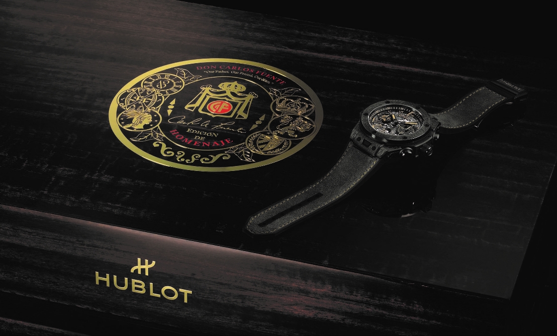 HUBLOT - BIG BANG - 421.CI.0190.VR.OPX21 - 非古第一雪茄Arturo Fuente家族榮光印記上身|Hublot Big Bang Unico Arturo Fuente飛返計時限量錶