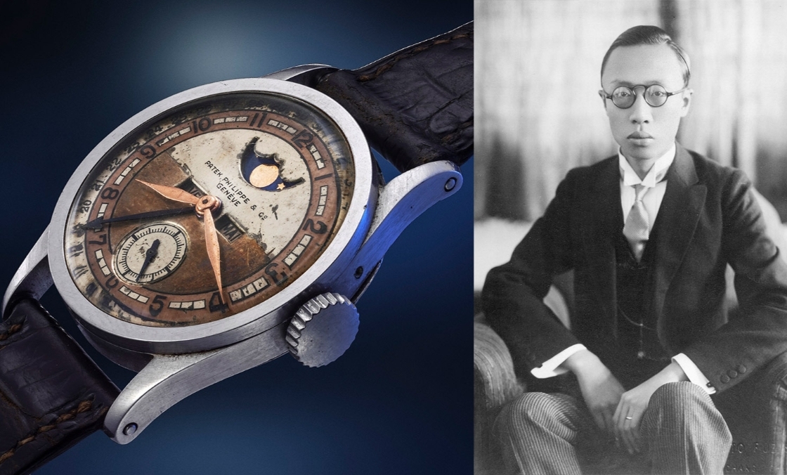 PATEK PHILIPPE - CALATRAVA - 6119R-001 - 清朝末代皇帝溥儀的百達翡麗ref.96，即將現身Phillips富藝斯拍賣