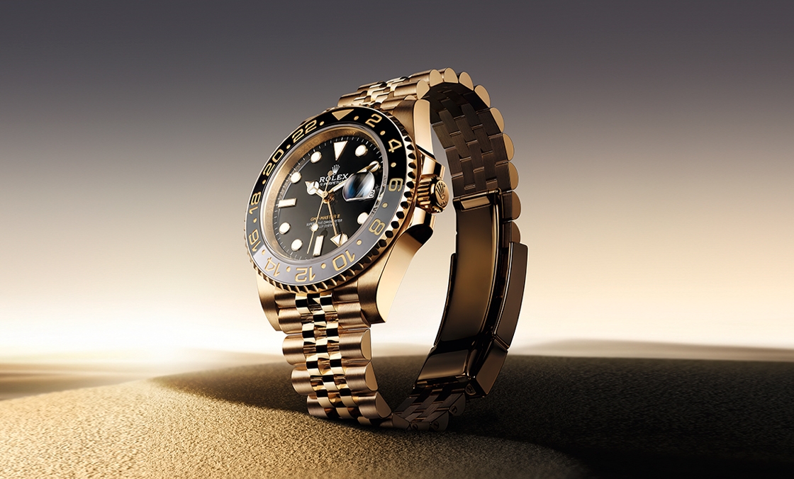 ROLEX - GMT-MASTER II - 126713GRNR-0001 - 勞力士GMT-Master II新款灰黑雙色陶瓷圈 黃金材質大器回歸