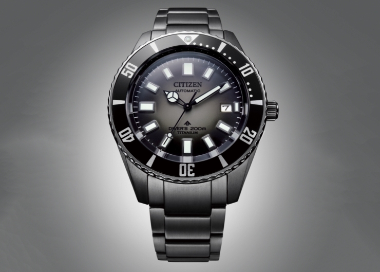 鈦有型!人氣潛水機械錶增添全黑新裝|CITIZEN Promaster NB6025-59H