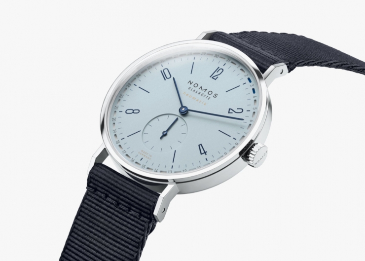 NOMOS也推冰藍面 ! TANGENTE NEOMATIK UPDATE 41 WEMPE 特別版