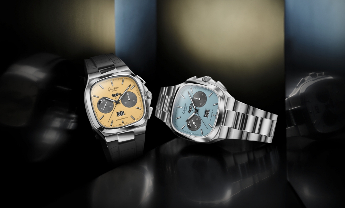 GLASHÜTTE ORIGINAL - SENATOR - 1-37-02-13-02-70 - 格拉蘇蒂七零年代大日曆計時腕錶新色亮相,捕捉1970年代的夏日絢爛