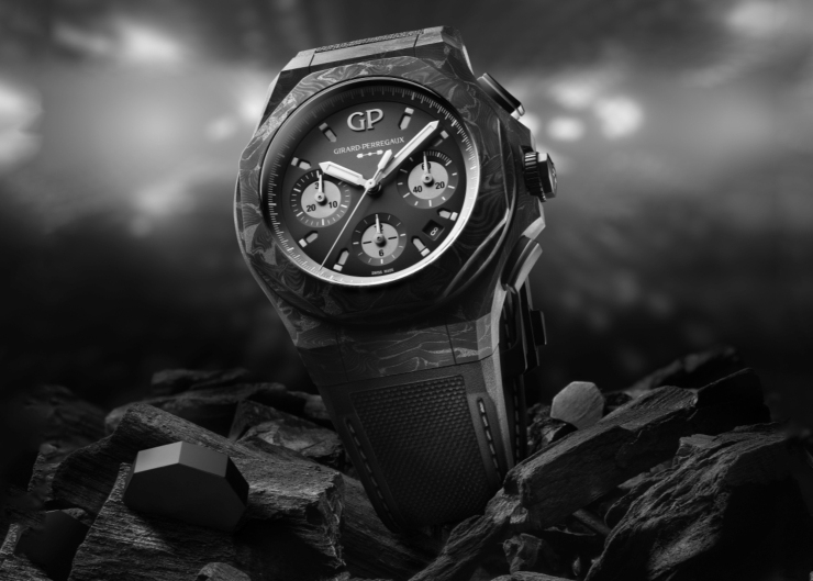 令人驚「碳」 創新複合材質新錶登場|GP Laureato Absolute Chronograph 8Tech