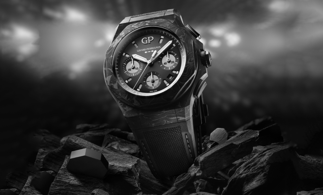 GIRARD-PERREGAUX - LAUREATO - 81060-41-3222-1CX - 令人驚「碳」 創新複合材質新錶登場|GP Laureato Absolute Chronograph 8Tech
