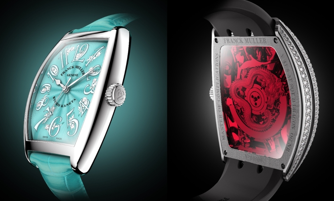 FRANCK MULLER - Curvex CX - (Cintree Curvex) - 最可愛的神話瑞獸!FRANCK MULLER隆重呈獻Cintrée Curvex和Vanguard龍年限定版