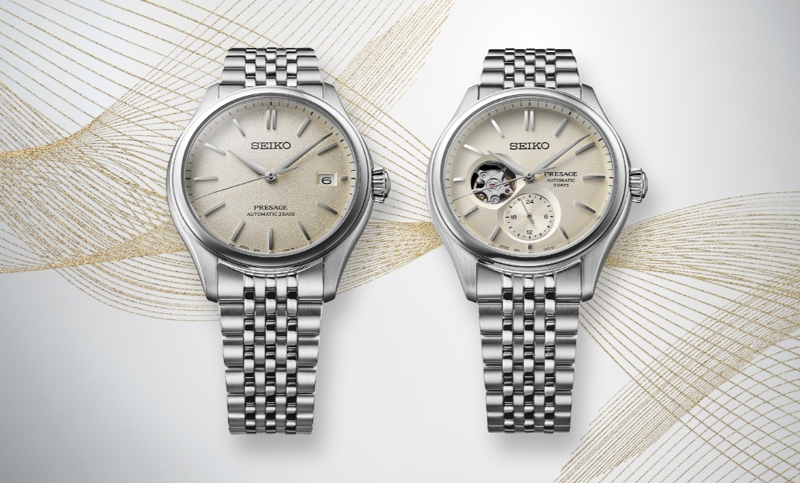 SEIKO - PRESAGE - SPB469 - 絲綢紋理入錶,首見日本傳統四色錶盤|SEIKO全新Presage Classic系列錶款