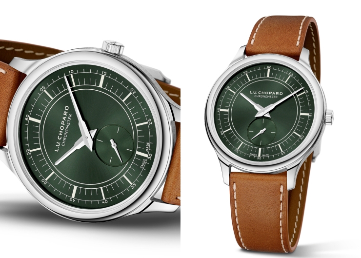 森林綠配分區式錶盤,演繹當代復古風情|CHOPARD L.U.C XPS Forest Green
