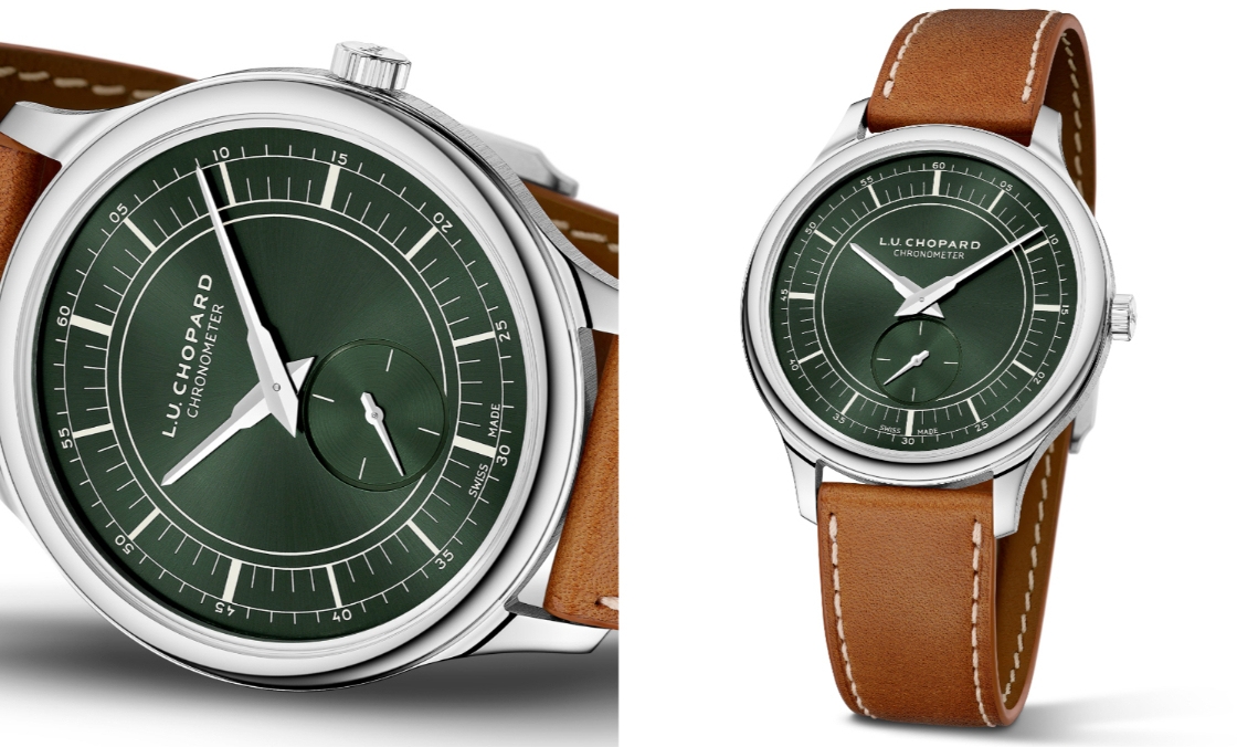 CHOPARD - L.U.C - 168629-3001 - 森林綠配分區式錶盤,演繹當代復古風情|CHOPARD L.U.C XPS Forest Green