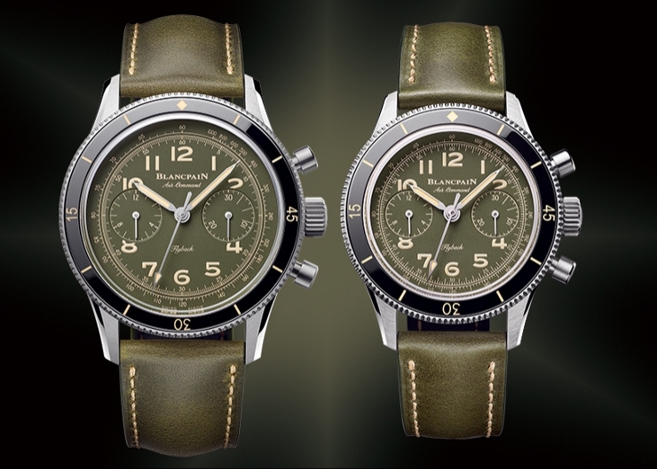 Blancpain Air Command 迷彩綠限量版登場,重現經典軍事風格