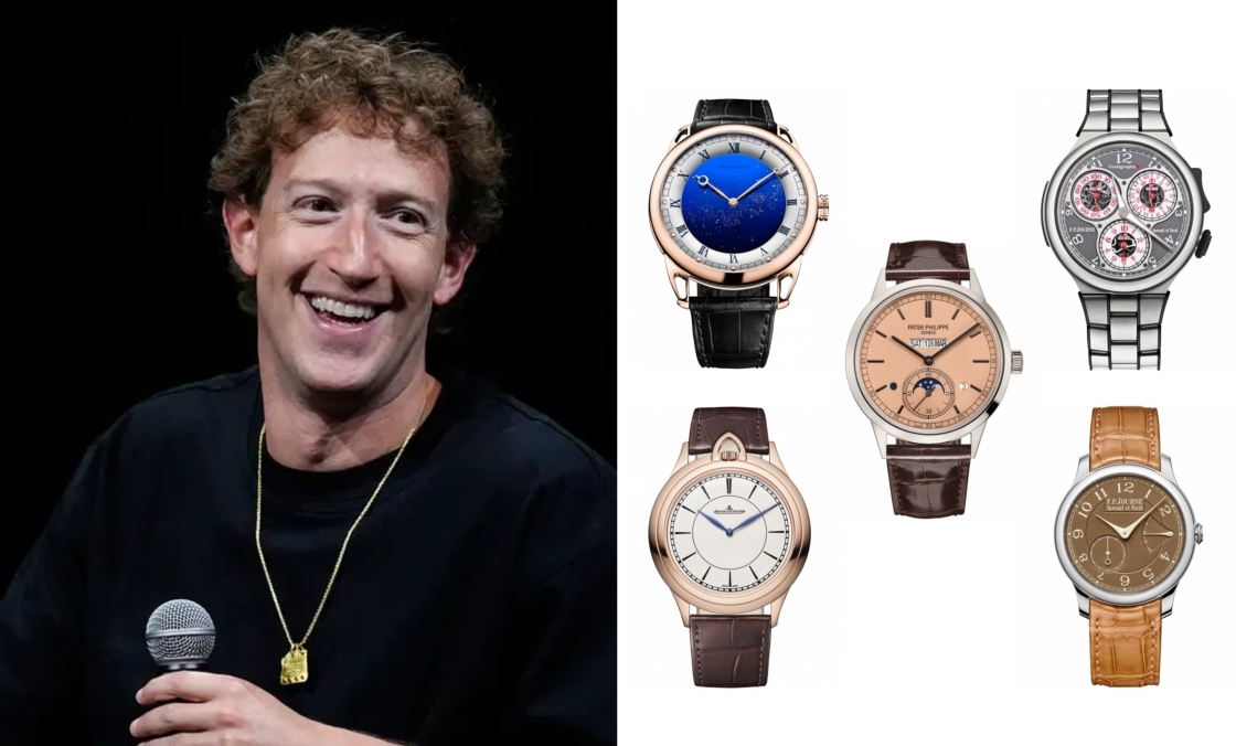 PATEK PHILIPPE - 科技巨頭朱克柏格愛上名錶?近期收藏大公開