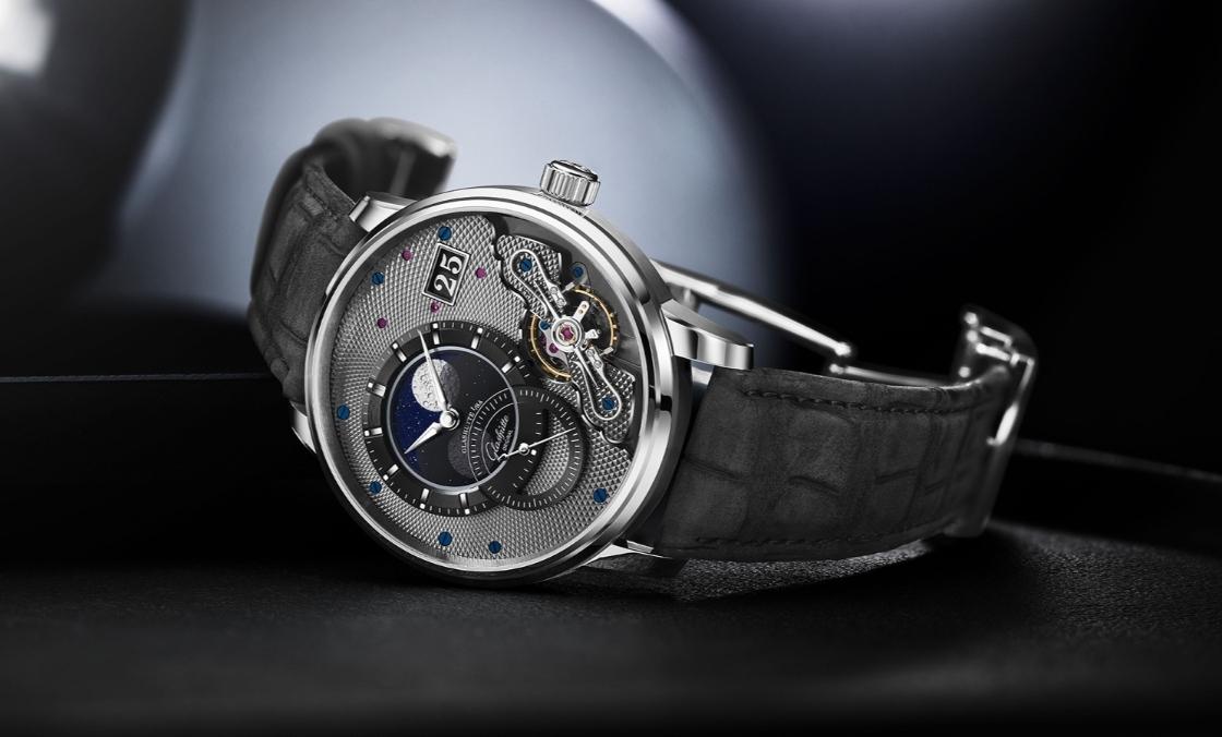 GLASHÜTTE ORIGINAL - PANO - 1-91-04-01-03-62 - Glashütte Original 全新力作,倒置機芯再現工藝之美