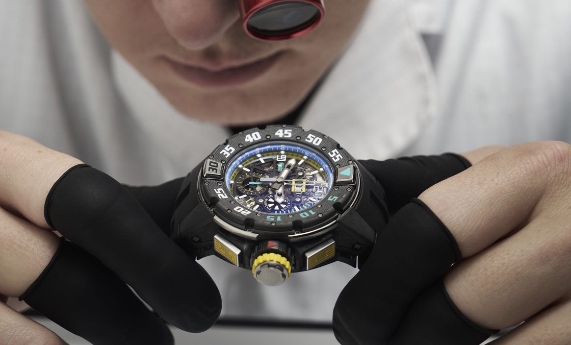 RICHARD MILLE - MEN - RM 032 - 征服深海,終極上陣!RICHARD MILLE RM 032自動上鍊飛返計時碼錶終極版