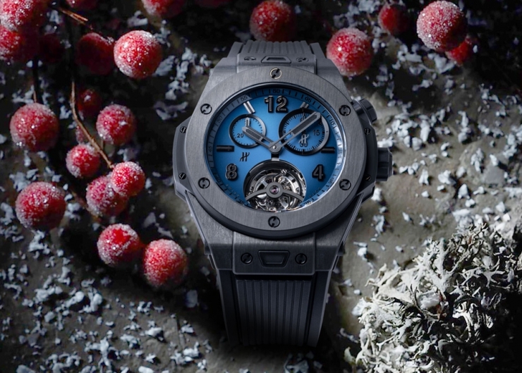 以潮流美學演繹殿堂級三問鳴響功能|Hublot Big Bang大教堂三問陀飛輪計時碼錶