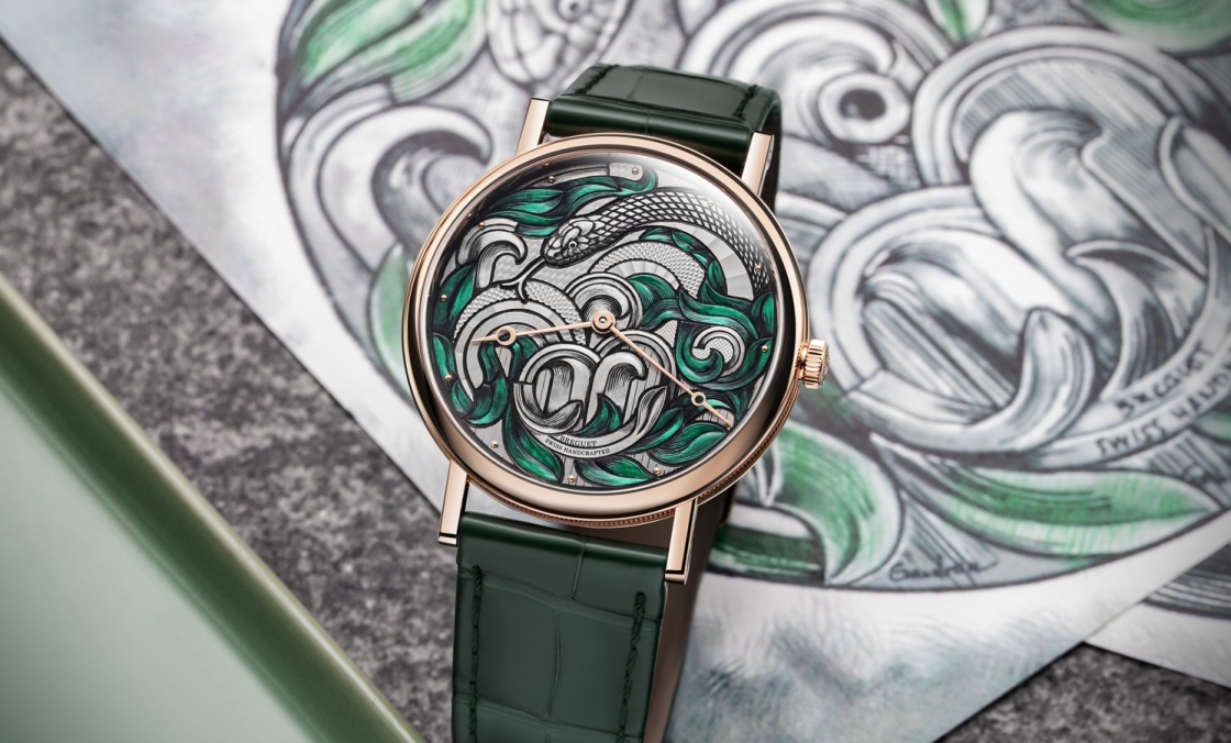 BREGUET - 以新藝術風格詮釋靈蛇姿態,Breguet Classique 7145 Lunar New Year腕錶