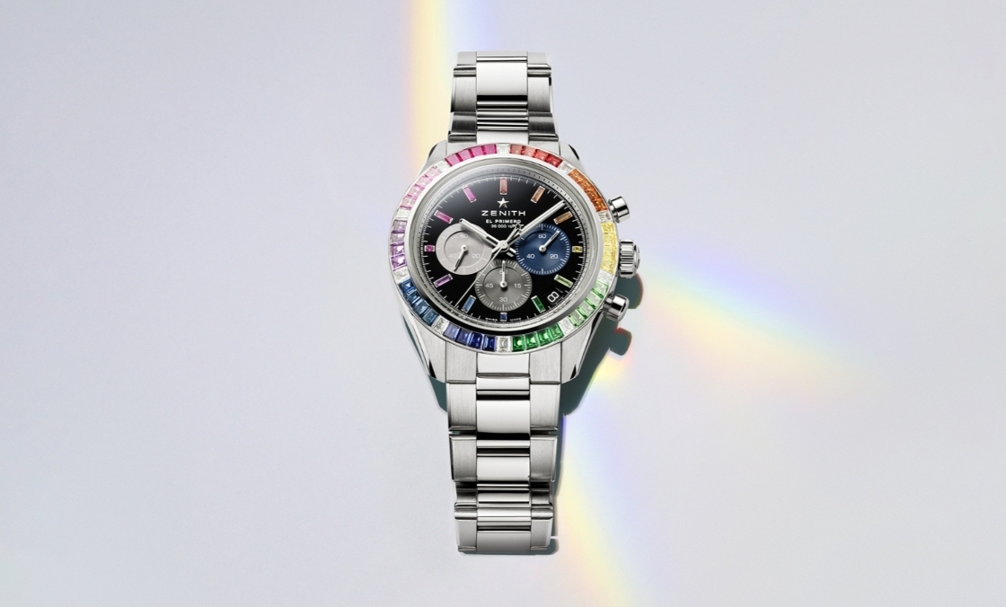 ZENITH - CHRONOMASTER - 45.3104.3600/21.M3100 - 2025 LVMH Watch Week速報:Zenith推出 Chronomaster Sport Rainbow 彩虹腕錶