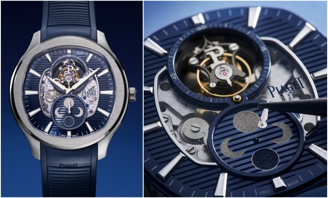 PIAGET - POLO - G0A49080 - 輕質飛輪映明月|PIAGET Polo飛行陀飛輪月相腕錶全新亮相