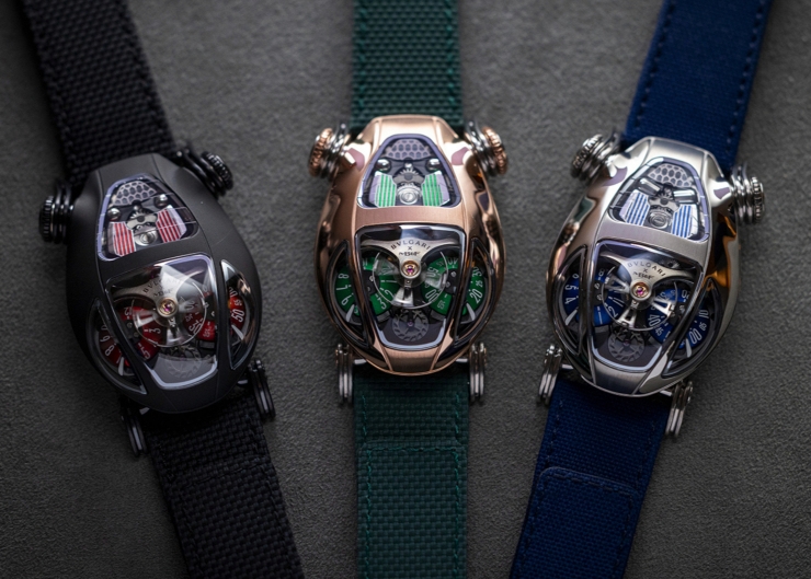 經典魅惑象徵變身為科幻時間機器,BVLGARI x MB&F Serpenti腕錶的大膽奇想