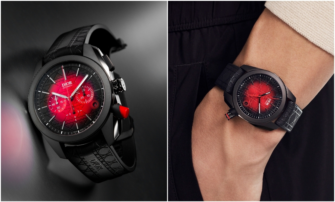 DIOR - CHIFFREROUGE - CD08461X1447 - 藤格紅韻迎春光|DIOR Chiffre Rouge 2025新錶登場