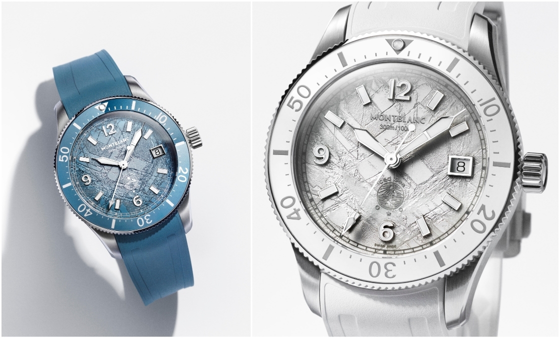 MONTBLANC - 1858 - 134024 - 精巧出擊、零氧加身!MONTBLANC Iced Sea日期自動腕錶0 Oxygen 38mm新款登場