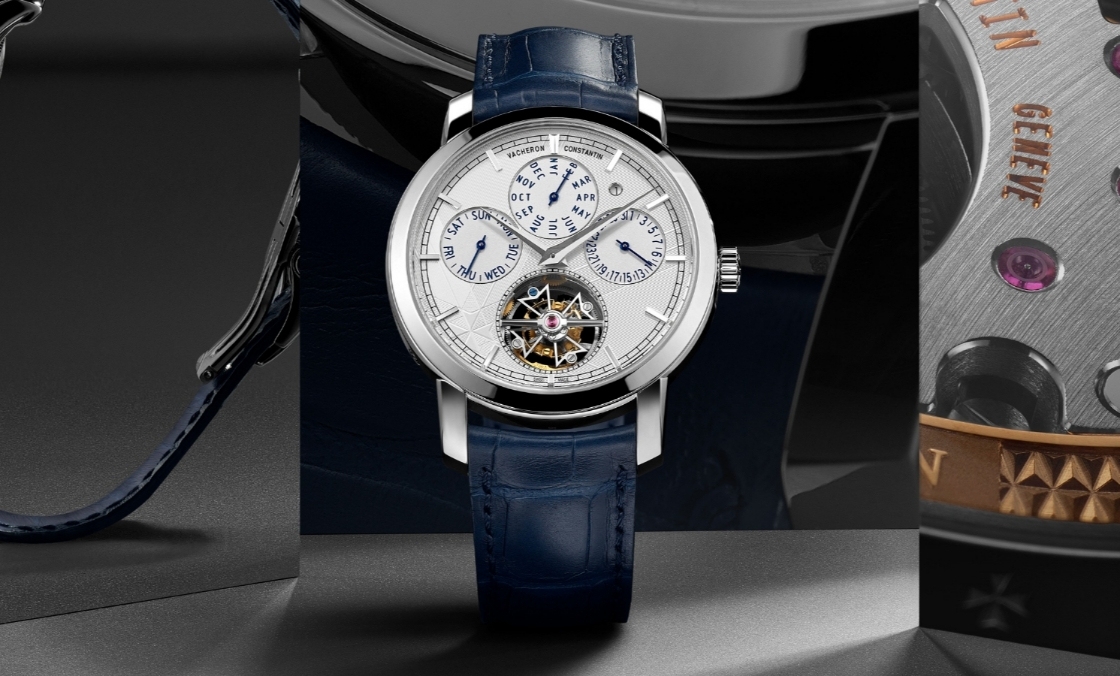 VACHERON CONSTANTIN - TRADITIONNELLE - 6300T/000P-H056 - 270年巔峰獻禮!江詩丹頓Traditionnelle鉑金陀飛輪萬年曆腕錶攜新機芯與精雕飾面同場誌慶