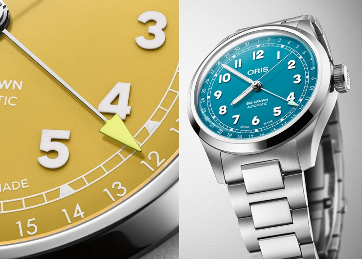 為問世近90年的經典之作注入活力色彩|Oris Big Crown指針式日曆錶2025新作
