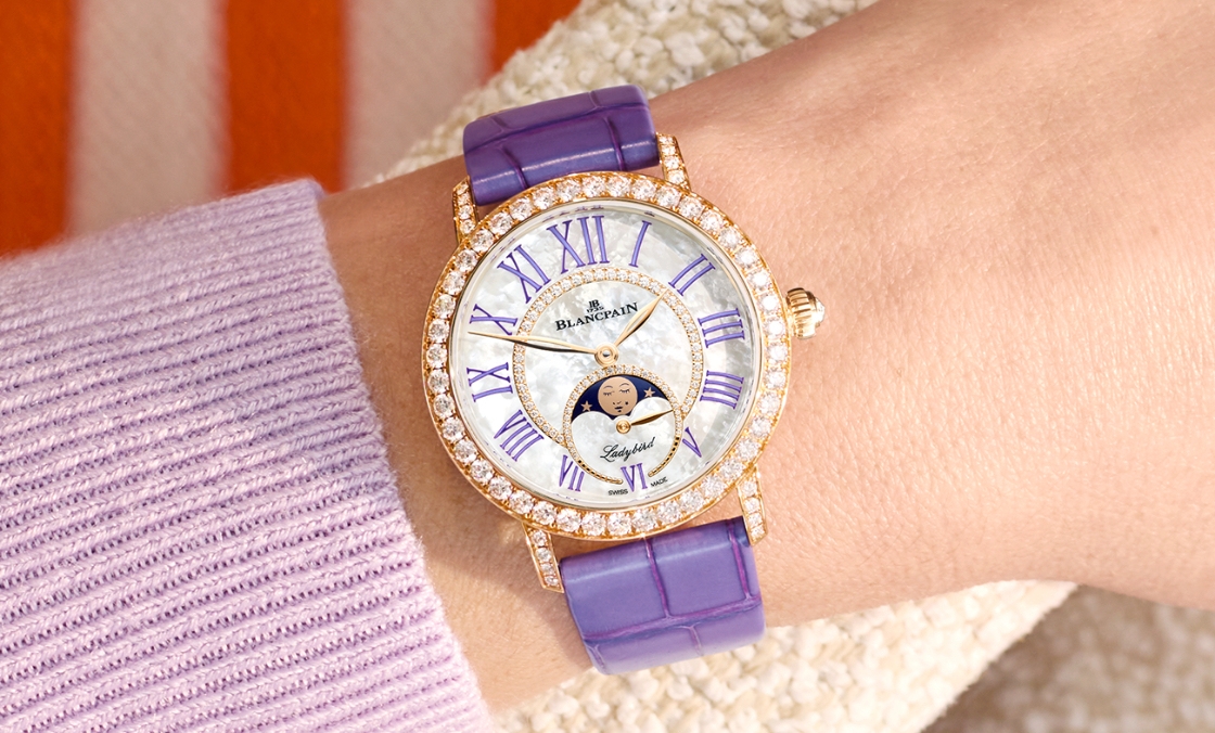 BLANCPAIN - LADYBIRD - 3662E-2954-55 - 當璀璨瓢蟲遇上尊貴紫韻|BLANCPAIN Ladybird Colors系列增添皇家紫色新款