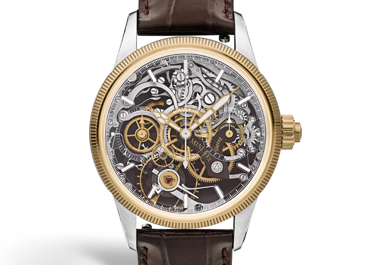 以盡賞機芯為首務,MONTBLANC 1858系列Unveiled Minerva計時腕錶限量版100