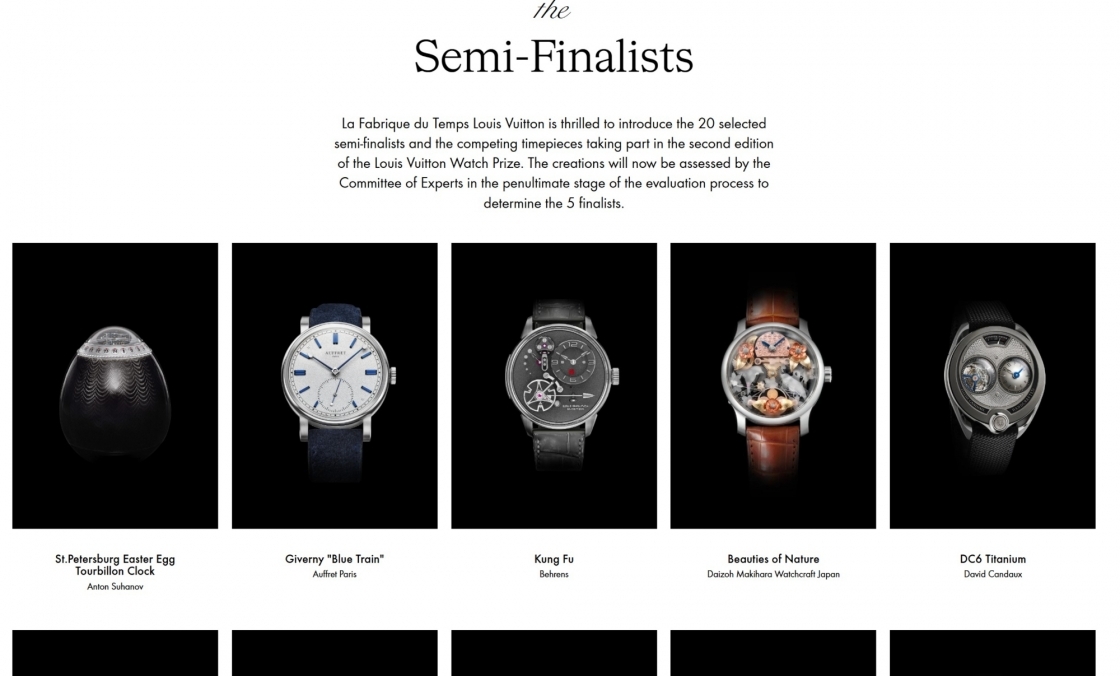 LOUIS VUITTON - TAMBOUR - W1ST20 - LV Watch Prize 2025 入圍名單公布|20 款獨立製錶作品重點一次看