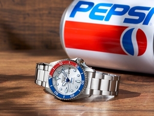 「百事圈」終於名正言順,SEIKO正式推出Pepsi聯名限量錶
