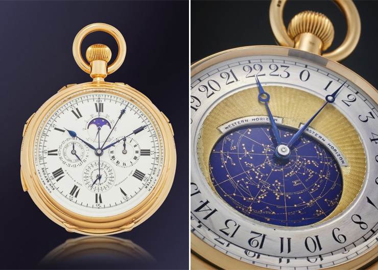 逾六千萬港元成交！史上最高價愛彼時計，「Grosse Pièce」懷錶