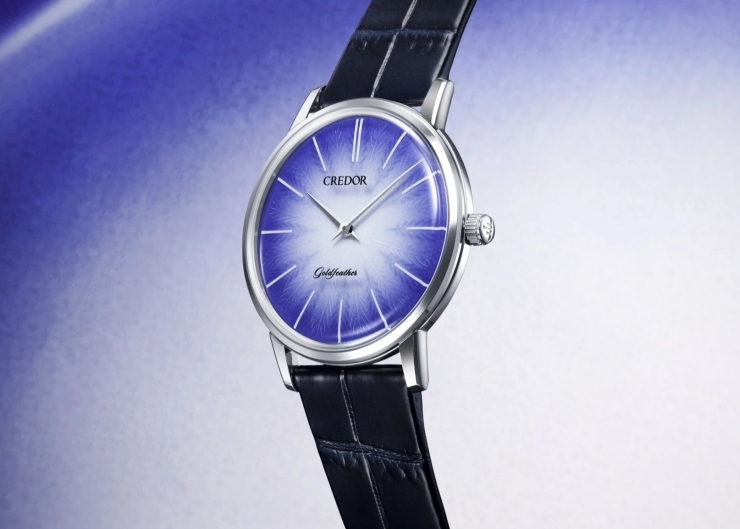 CREDOR 推出伊萬里燒瓷面腕錶，Goldfeather GCBY991 限量登場