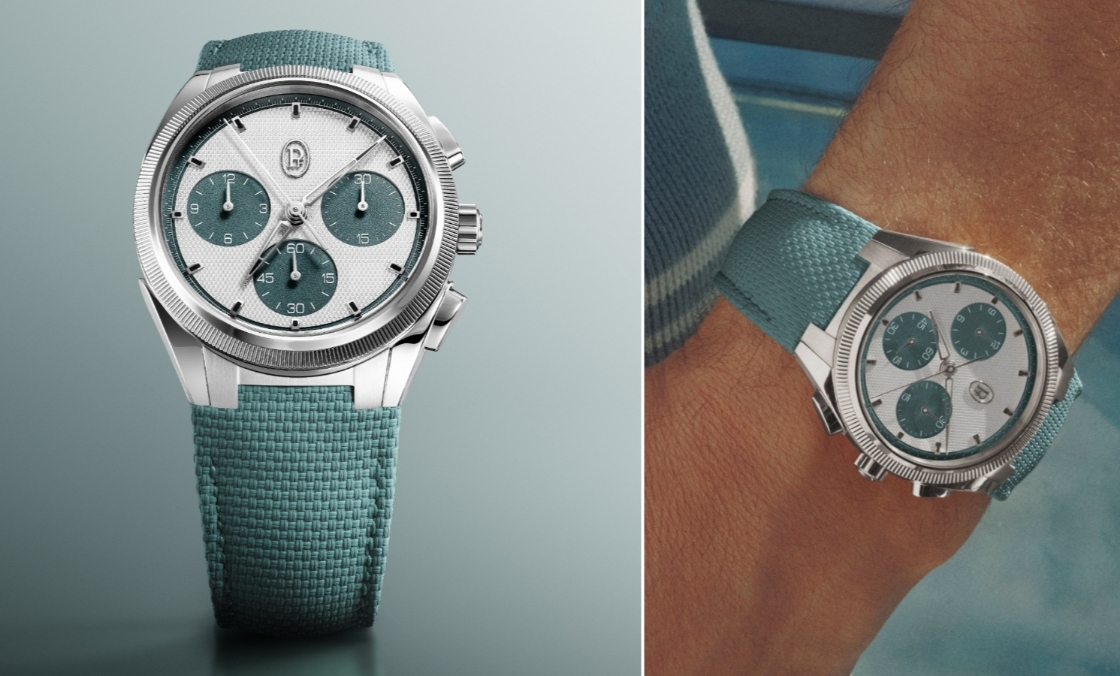 PARMIGIANI FLEURIER - TONDA - PFC931-1020023-400182 - 粼粼碧波，光影交織｜PARMIGIANI FLEURIER Tonda PF Sport計時碼錶「Silver Verzasca」新款