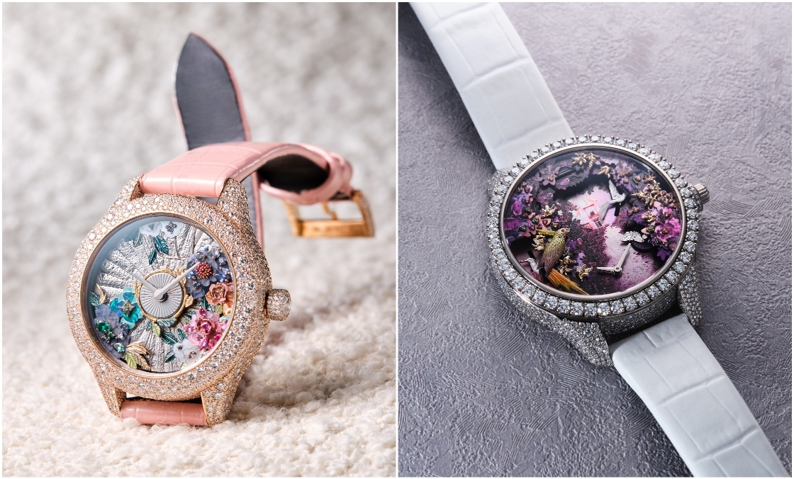 DIOR - GRAND BAL - CD153B7X1787 - 巴黎花園，在腕間靈動起舞｜2026年DIOR Grand Bal與Grand Soir系列高級珠寶腕錶新作