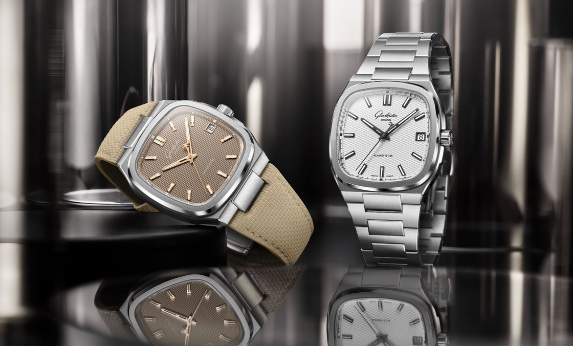 GLASHÜTTE ORIGINAL - 格拉蘇蒂原創重塑七零年代方錶：39毫米新尺寸全面升級Calibre 36
