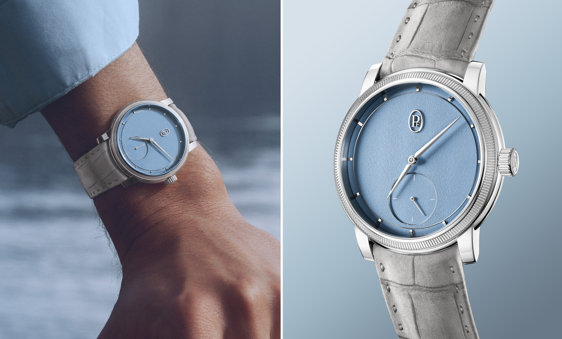 PARMIGIANI FLEURIER - TORIC - 不張揚，但氣場自現｜PARMIGIANI FLEURIER推出Toric Petite Seconde鉑金「晨曦藍」腕錶