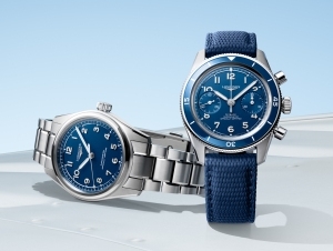 一抹藍，延續先驅精神｜LONGINES Spirit系列四款腕錶亮相