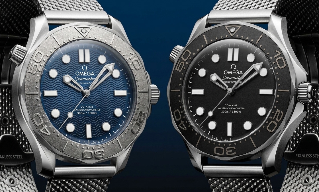 OMEGA - SEAMASTER - 210.30.42.20.03.004 - 兩大陣營同台較量！OMEGA Seamaster 300米潛水錶首度集結占士邦與魔鬼黨，全系列六款登場